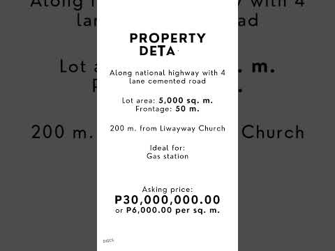 5,000 sq. m. Lot for Sale Along Santa Rosa-Fort Magsaysay Road, Nueva Ecija #nuevaecijaproperties