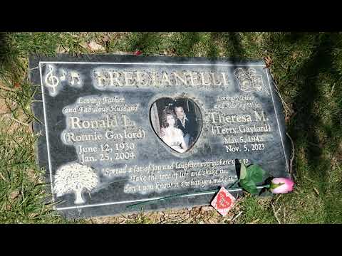 Singer Ron Gaylord Grave Palm Memorial Park Las Vegas Nevada USA May 14, 2024