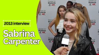Throwback! Sabrina Carpenter’s 2013 Red Carpet Interview on Bullying, Mean Girls & New Music