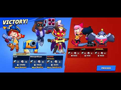 Brawl Stars Heist Game Play, Brock Bombing Bank Vaults!