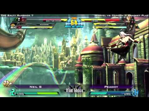 The Salty Runback 7 MvC3 - Neil S vs Peachy