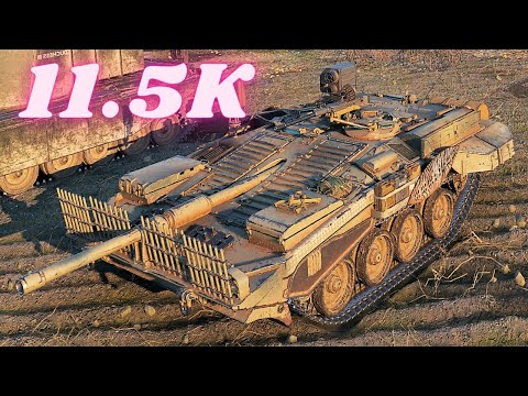 Strv 103B  11.5K Damage World of Tanks Replays