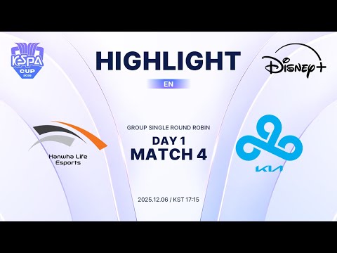 HLE vs C9 Highlights | Group Stage Day1 M4 | 2025 LoL KeSPA CUP