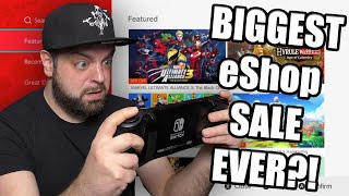 One Of The BIGGEST Nintendo Switch eShop Sales Happening NOW!