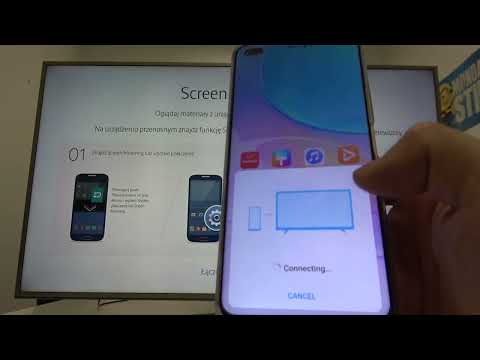 How to Activate Screen Cast on HUAWEI Nova 8I // Wireless Projection