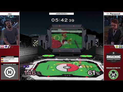 A4 - .tea (Samus) Vs. DC | Pipsqueak (Fox) - Losers Round 4 - Melee