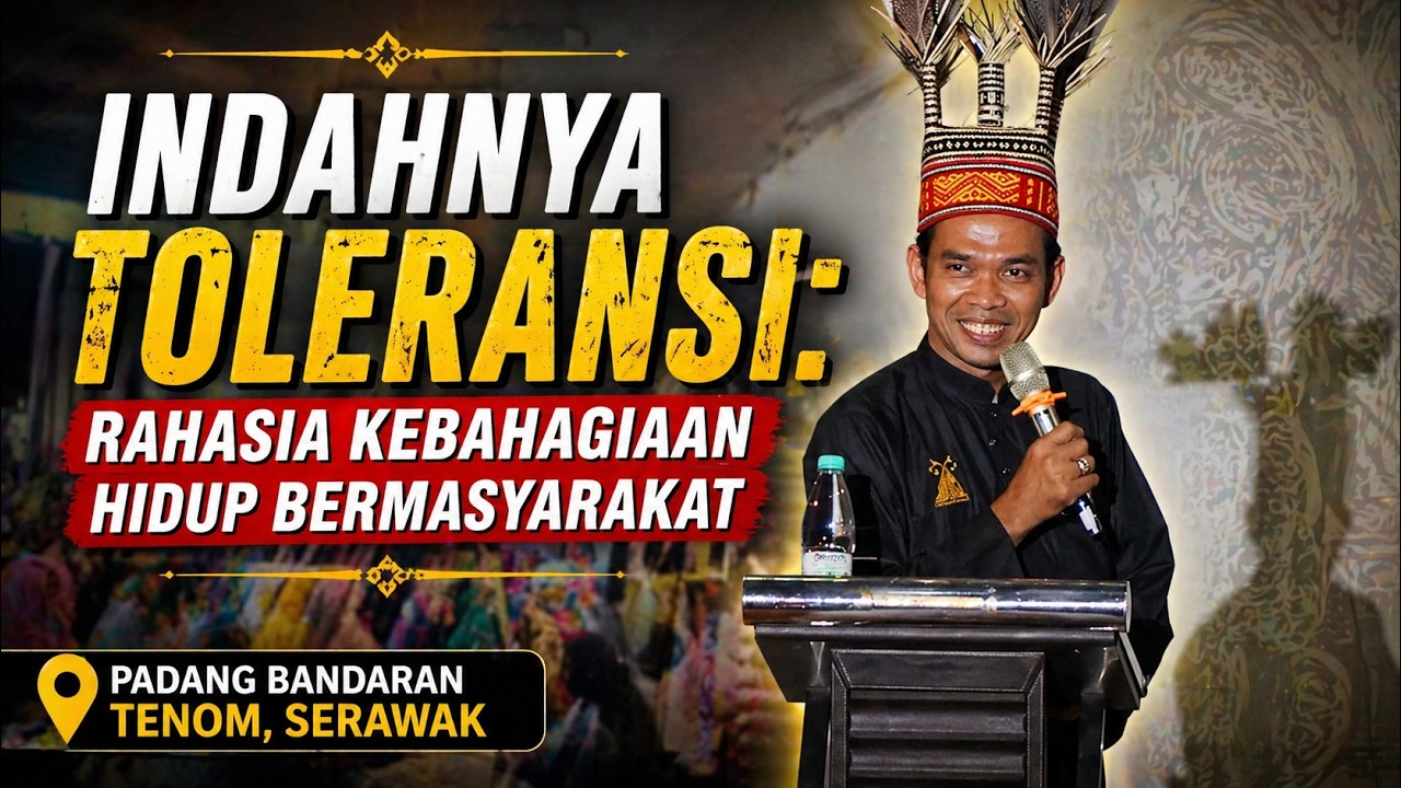 Indahnya Toleransi: Rahasia Kebahagiaan Hidup Bermasyarakat | Padang Bandaran Tenom, Serawak