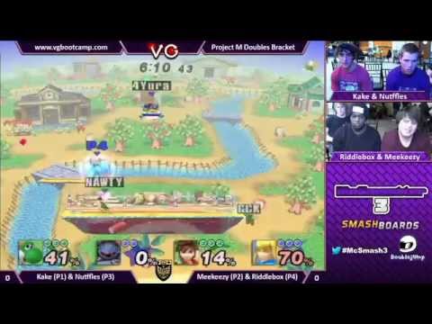 McSmashter 3 - Kake & Nutffles (Yoshi/Pit) vs. Meekspeedy & Riddlebox (MK/ZSS)