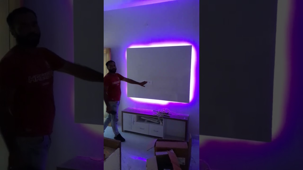 Back-lit LED TV #Panel installed at Kandoli #Dehradun