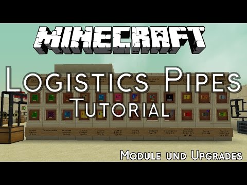 Logistics Pipes - Module und Upgrades - Minecraft Tutorial