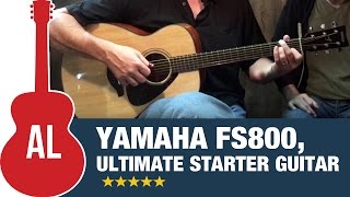 Video thumbnail for Yamaha FS800 (2016) - The Ultimate Starter Guitar! by Acoustic Letter