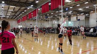 Ignite 18 National CA vs New Wave Set 2 part A