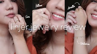 Download lagu Linjer Jewelry Review & Try-on Haul | Affordable Luxury Gold Vermeil Jewelry mp3