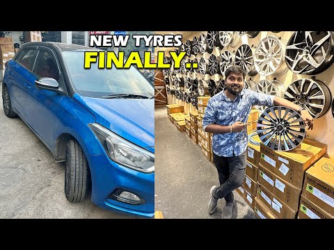 CHANGED My i20 TYRES at CRITICAL Condition !! Branded TYRES AT LOWEST PRICE in CHENNAI || Raja Tyres