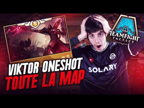 VIKTOR 3 ETOILES ONESHOT TOUTE LA MAP - TFT Patch 10.12