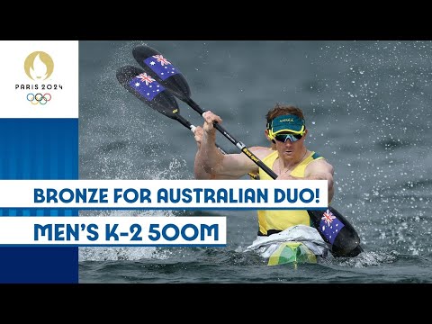 Australian Duo Get Bronze! 🇦🇺 | Men's K-2 500m | #Paris2024 Highlights