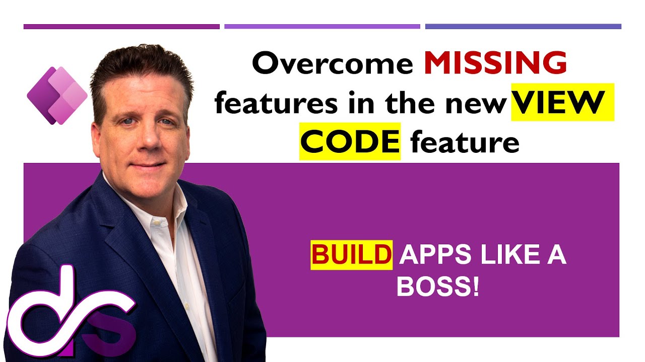 Power Apps View Code - overcome limitations and missing features today!