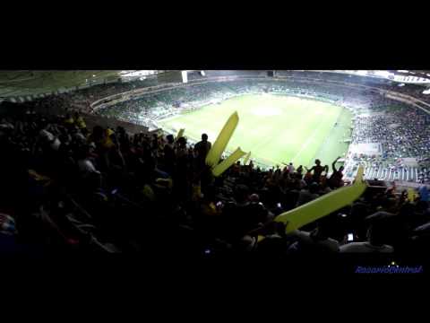 ""De pendejo yo aprendí" - Rosario Central (Los Guerreros) vs Palmeiras - 2016" Barra: Los Guerreros • Club: Rosario Central