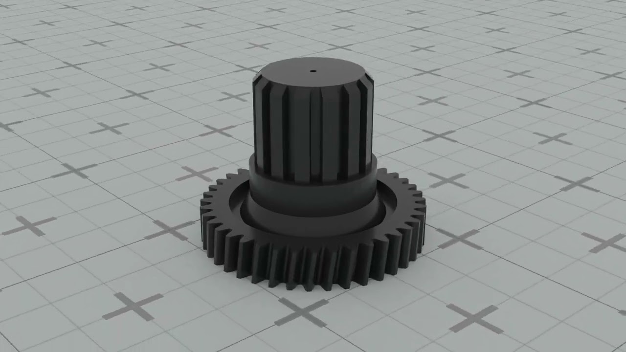 Gear Engine Slicer DPM SL8808 3D Print Model