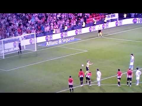 Gol de penalti derbi Vasco Atletic de Bilbao  Real Sociedad