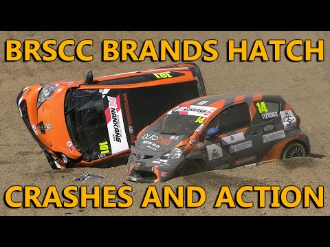 BRSCC Brands Hatch - Crashes and Action - Citycar Cup + C1 Endurance and more