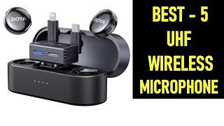 TOP 5 BEST UHF wireless microphone  IN 2025