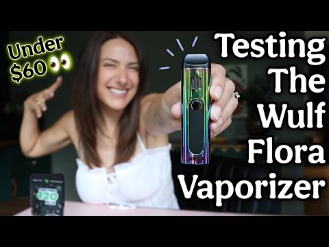 MY 1st EVER YOCAN 🍃 DEVICE | testing the Wulf Flora Dry Herb Vape 💨 