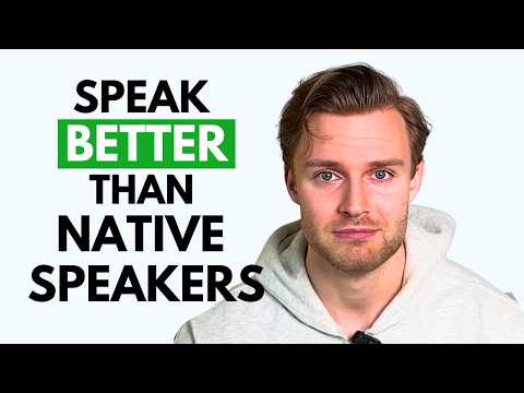 How to Speak English BETTER Than Native Speakers (it's easy!)