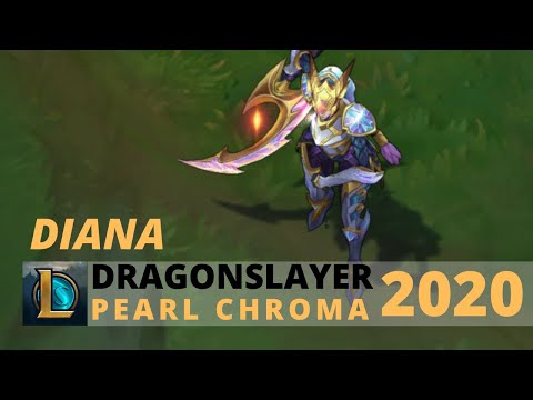Dragonslayer Diana Pearl Chroma 2020 - League Of Legends