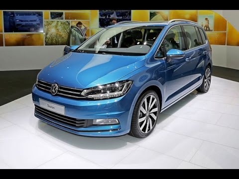 VW Touran test drive at the 2015 Geneva Motor Show
