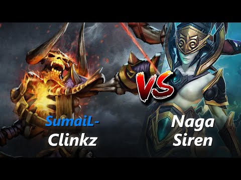 SumaiL- safelane Clinkz vs Naga Siren/Hoodwink | First 10 minutes