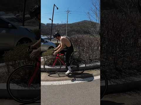 고급로드의류를 처음 입어보다😮😮