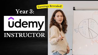 My Income as an Udemy Instructor - Year 3