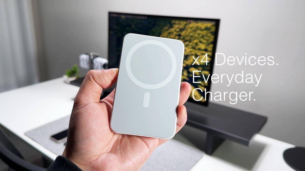10,000mAh Powers Your Adventures | Lift 4-in-1 MagSafe Compatible Wireless Charging Power Bank