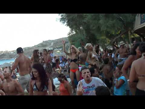 Super Paradise Beach, Mykonos 2011