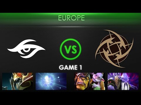 Team Secret vs NiP Game 1 - Kiev Major Europe Qualifier: Playoffs - @TobiWanDOTA @MerliniDota