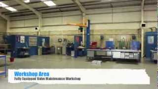 preview picture of video 'Seetru Engineering Services Valve Refurbishment Workshop, Stockton-on-Tees'