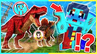肉食恐竜のフリしてママにドッキリマインクラフト【まいくら / マインクラフト】