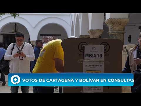 Votos en Cartagena y Bolívar para Paloma Valencia, Claudia López y Roy Barreras