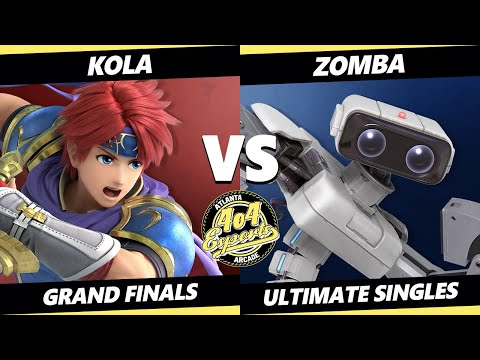 4o4 Smash Night 46 GRAND FINALS - Kola (Roy) Vs. Zomba (ROB) SSBU Ultimate Tournament
