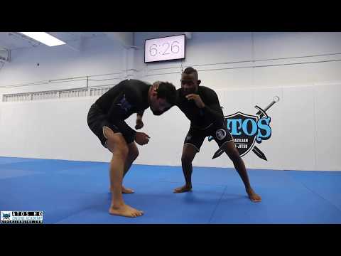 Single leg to double leg takedown - Fred Leavy