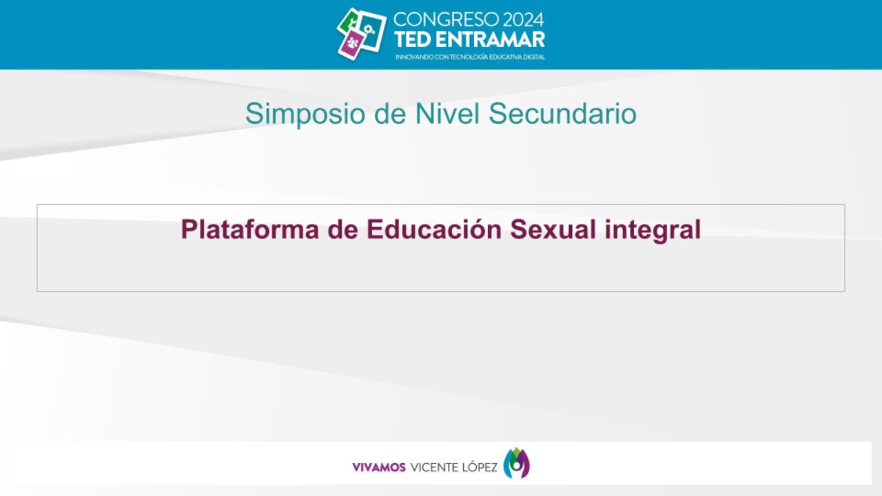 Cresi: plataforma de educación sexual integral