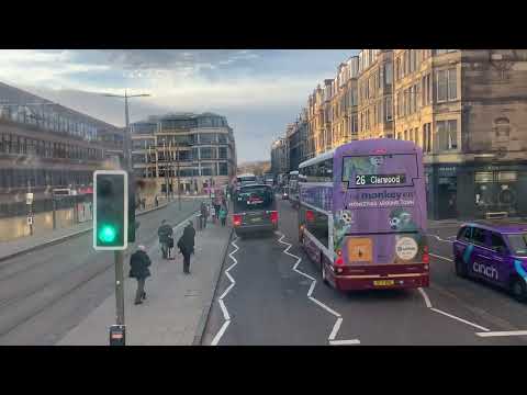 Lothiancountry Route X18: Edinburgh - Whitburn Bathgate Broxburn (1046) #TrustInBus