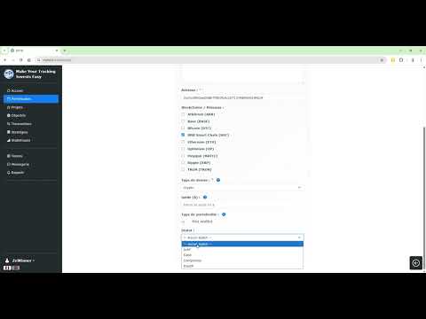 Tutoriel : Ajout de portefeuille