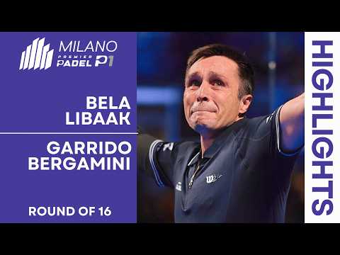 BELA'S LAST MATCH | Bela/Libaak VS Garrido/Bergamini | Milano Premier Padel P1 | First Round