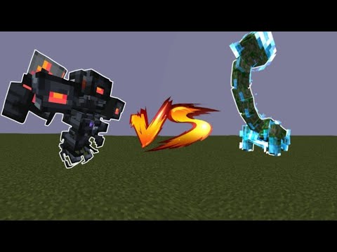 The Harbinger vs Charged Giraffe | Minecraft Mob Battle