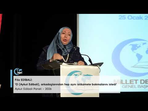 Filiz Edibali- Aykut Edibali Paneli 2026
