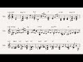 Gary burton - Waltz for a lovely wife(Phil Woods) Vibraphone transcription sheet music