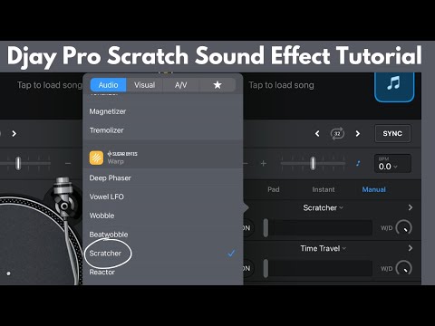 Djay Pro Scratcher Effect Tutorial