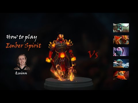 Fantastic Ember Spirit gameplay against Templar Assassin by Quinn.